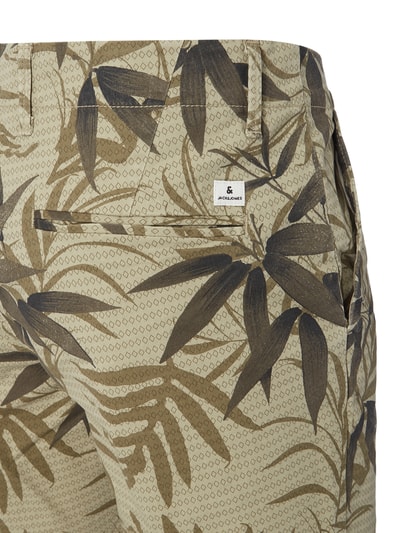 Jack & Jones Regular Fit Shorts mit Allover-Muster Schilf 4