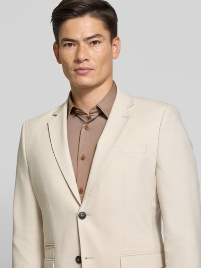 BOSS Slim Fit Businesshemd aus atmungsaktivem Material Sand 3