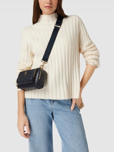 Tommy Hilfiger Umhängetasche mit Allover-Logo Modell 'ICONIC' Marineblau 1