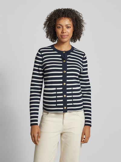 Tommy Hilfiger Cardigan mit aufgesetzten Taschen Dunkelblau 6