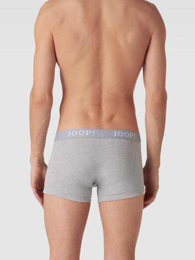 JOOP! Collection Trunks mit Label-Detail im 3er-Pack Silber Melange 4