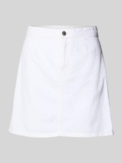 Calvin Klein Jeans Jeansrok met knoopsluiting Wit - 2