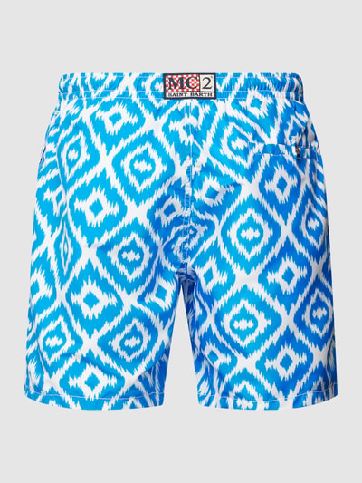 MC2 Saint Barth Badehose mit Allover-Print Modell 'CAPRESE' Royal 3