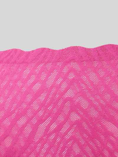 Sloggi Slip in semitransparentem Design Pink 2