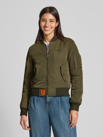 Original Bombers Bomberjack met labelpatch Kaki - 4
