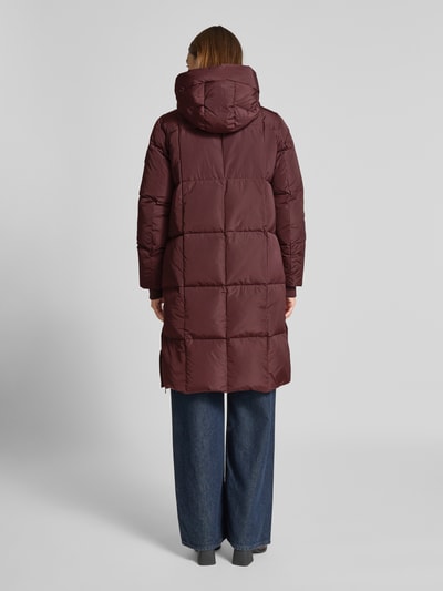 MOS MOSH Daunenmantel mit Kapuze Modell 'Nova' Bordeaux 5