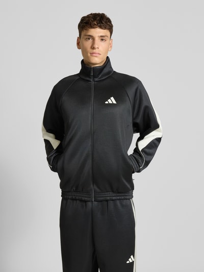 adidas Sportswear Trainingsjacke mit Stehkragen und Logo Black 4