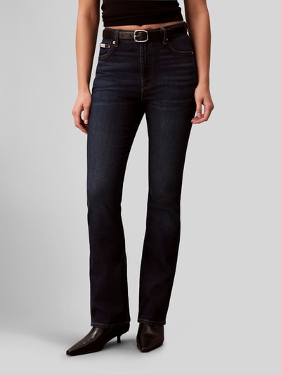 Calvin Klein Jeans Bootcut Fit Jeans aus reiner Baumwolle mit Dark Wash Jeansblau 4