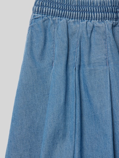 Tom Tailor Jeansrock mit Kellerfalten Blau 2