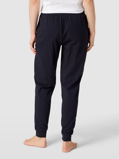 TOMMY HILFIGER Pyjamabroek met elastische logoband Marineblauw - 5