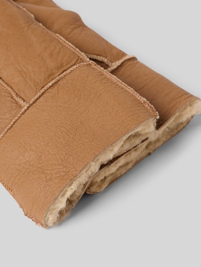 FI.NE Handschoenen met wanten Cognac - 3