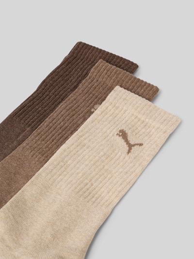 PUMA Sportsocken im 3er-Pack Beige Melange 2