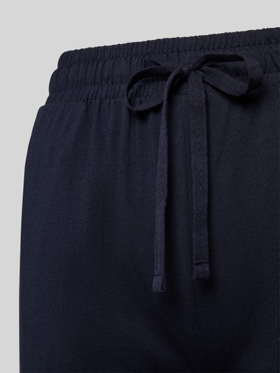 Produktfoto, Sweatpants mit elastischem Bund von Marc O’Polo aus reiner Baumwolle im unifarbenen Design mit Tunnelzug, strukturierte Stoffoptik.