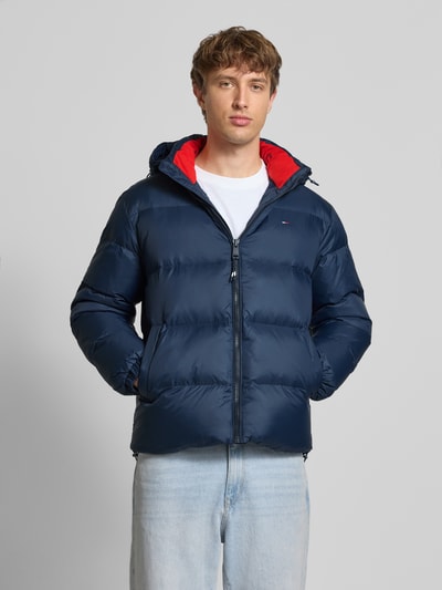 Tommy Jeans Kurtka puchowa o kroju regular fit z wyhaftowanym logo Granatowy 4