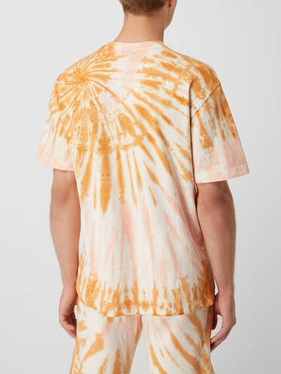 Dickies T-shirt in batiklook  Oranje - 5