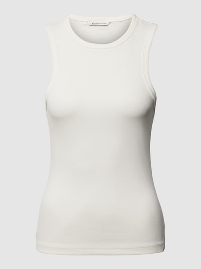 Tom Tailor Denim Tanktop mit Rundhalsausschnitt Offwhite 2