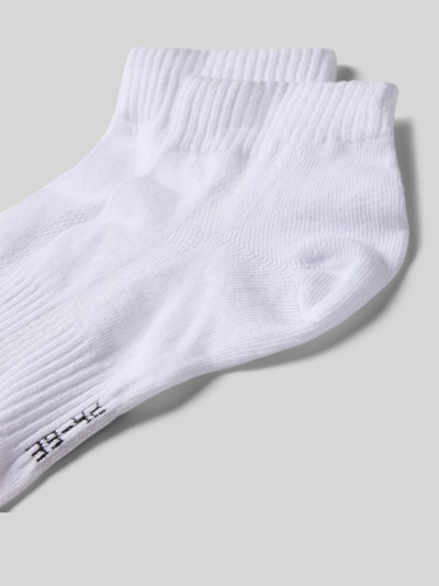 SNOCKS Socken mit elastischem Bund im 2er-Pack Weiss 3