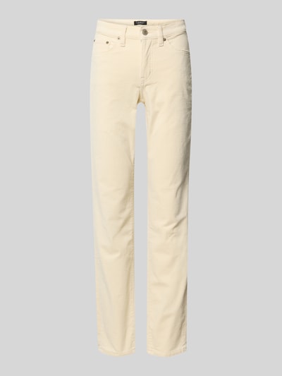 Lauren Ralph Lauren Spodnie sztruksowe z 5 kieszeniami Écru 2