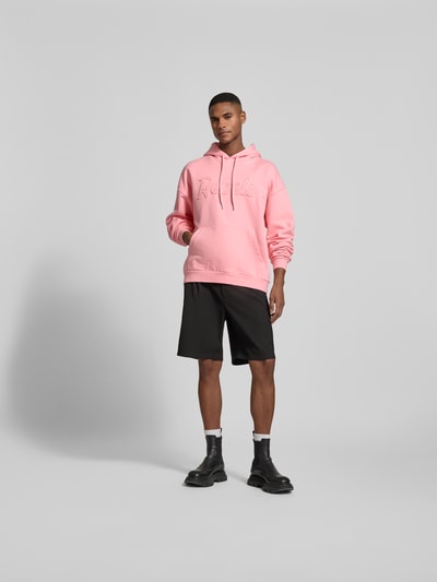 Dsquared2 Hoodie mit Statement-Stitching Rosa 1