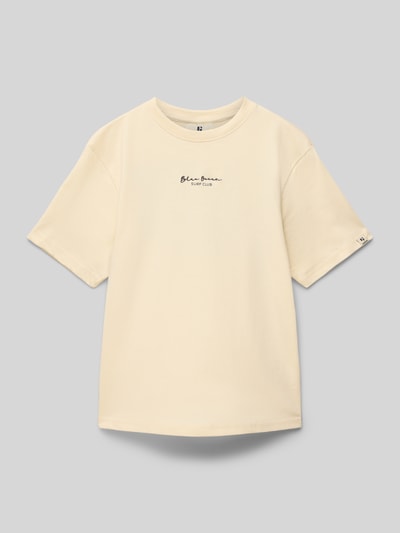Garcia T-Shirt mit Rundhalsausschnitt Sand 1