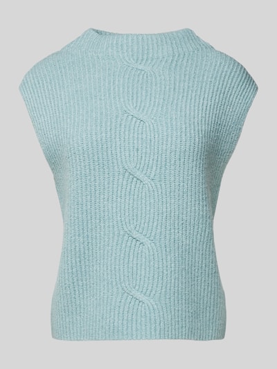 OPUS Strickshirt mit Turtleneck Modell 'Pipeti' Hellblau 2