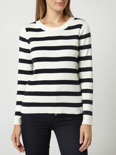 Selected Femme Pullover van Organic Cotton Offwhite - 4