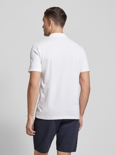 Lacoste Poloshirt mit Label-Detail Weiss 5