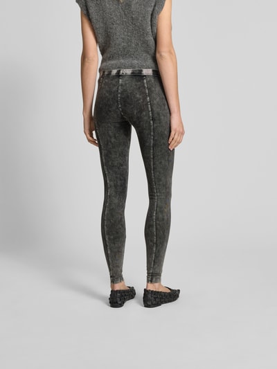 Diesel Leggings mit elastischem Bund Black 5
