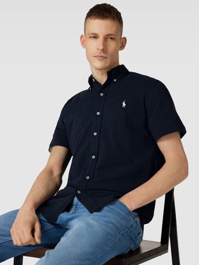 Polo Ralph Lauren Freizeithemd mit Button-Down-Kragen Marine 3