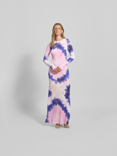 Rabanne Maxikleid mit Rundhalsausschnitt Rosa 4