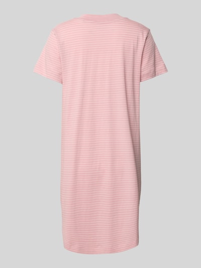 Marc O'Polo Regular Fit Nachthemd aus reiner Baumwolle Rosa 3