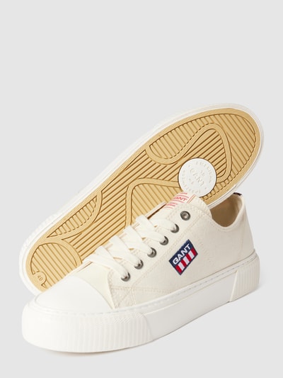 Gant Sneakers met labelstitching Offwhite - 5