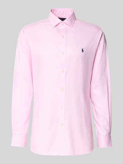 Polo Ralph Lauren Slim Fit Business-Hemd mit Kentkragen Rose 2