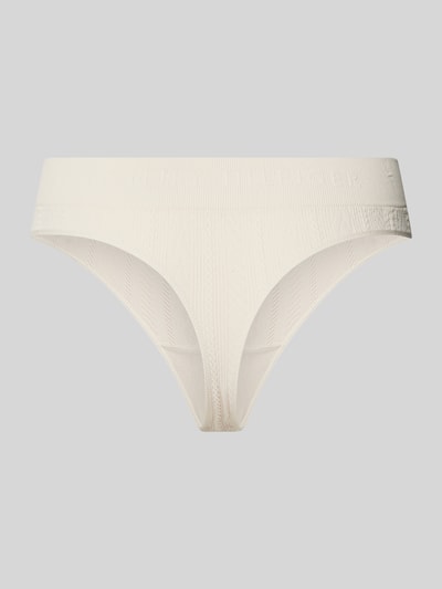 TOMMY HILFIGER String mit elastischem Bund Beige 3