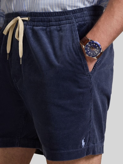 Polo Ralph Lauren Sweatshorts aus reiner Baumwolle Marine 3