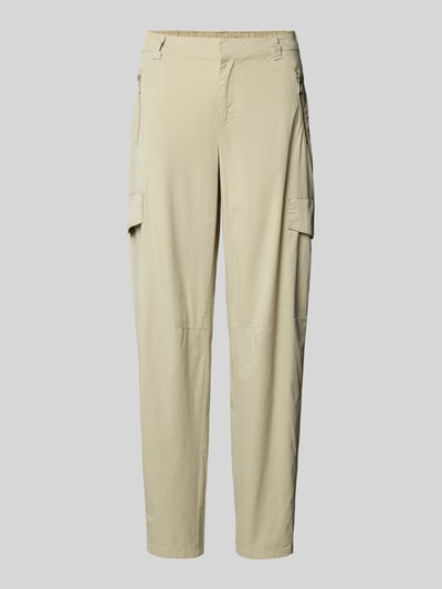 MOS MOSH Relaxed Fit Cargohose mit Reißverschlusstaschen Modell 'Holt' Lind 2