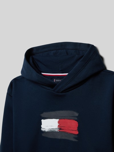 Tommy Hilfiger Teens Regular Fit Hoodie aus Baumwoll-Mix Marine 2