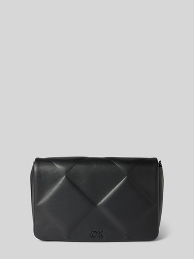 CK Calvin Klein Handtasche mit Strukturmuster Modell 'QUILT' Black 1