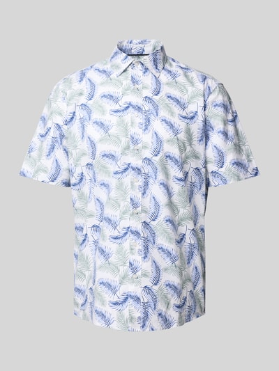 Jake*s Casual Fit Business-Hemd mit Kentkragen Weiss 2