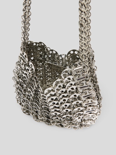 Paco Rabanne Pochette im Metallic-Look Silber 5