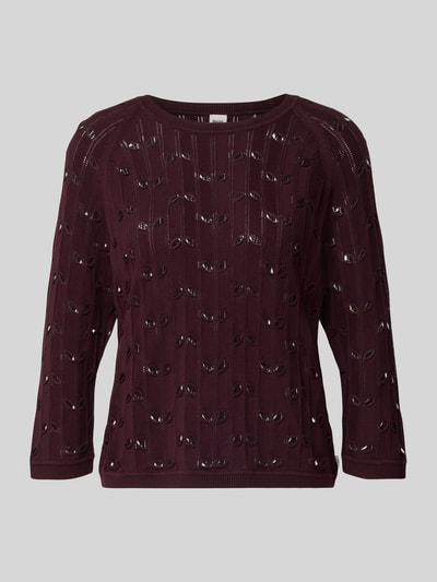 Brax Regular Fit T-Shirt aus reiner Baumwolle Modell 'Nala' ' Bordeaux 2