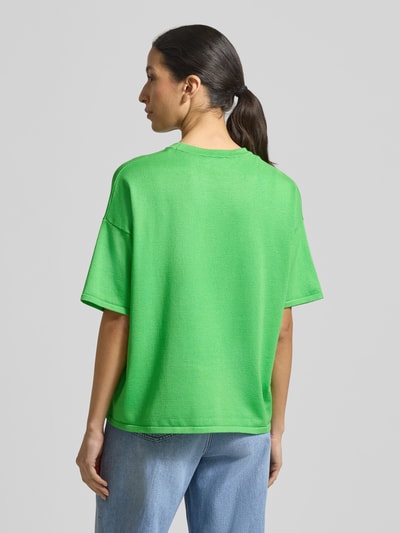 ICHI Relaxed Fit Shirt aus Viskose-Mix Modell 'LULS' Gruen 5