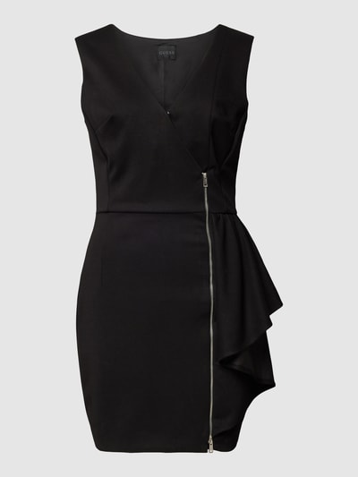 Guess Minikleid mit Reißverschluss Modell 'EDIT' Black 2