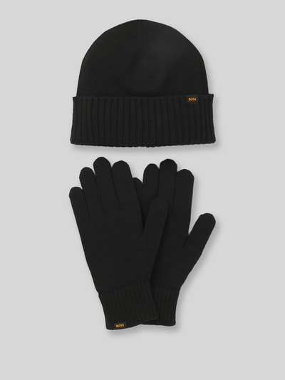 BOSS Handschuhe Kalipso_SET mit Logo-Detail im 2er-Pack Black 1
