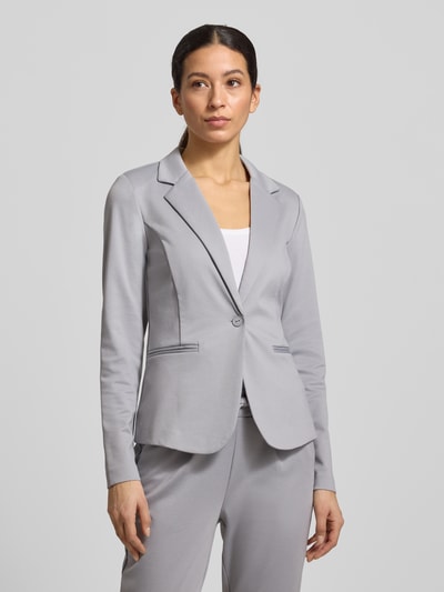 ICHI Blazer mit Reverskragen Modell 'KATE' Hellgrau 4