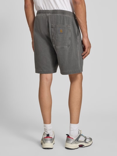 Carhartt Work In Progress Regular Fit Shorts mit elastischem Bund Modell 'Harper' Anthrazit 5