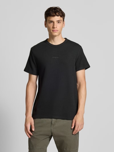 Tommy Jeans Slim fit gebreide pullover met structuurmotief Zwart - 4