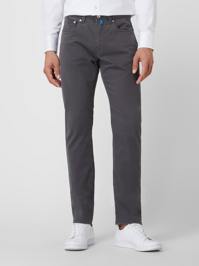 Pierre Cardin Tapered fit broek met stretch, model 'Lyon' - 'Futureflex' Antraciet - 4