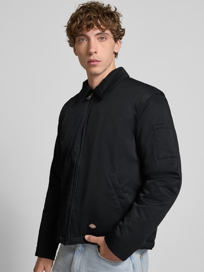 Dickies Jacke mit Label-Patch Modell 'EISENHOWER' Black 3
