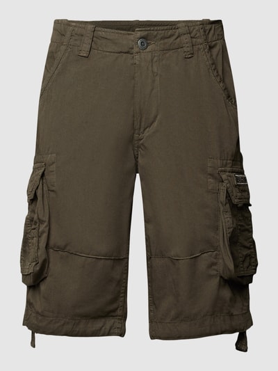 Alpha Industries Bermudas mit Cargotaschen Modell 'JET' Anthrazit 2